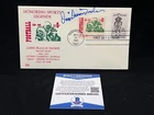 DAN DEACON TOWLER AUTOGRAPH SIGNED 1984 FIRST DAY COVER CACHET BAS BD85333