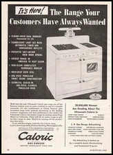 1946 Caloric Stove Corporation Philadelphia LP Gas Ranges Vintage Print Ad