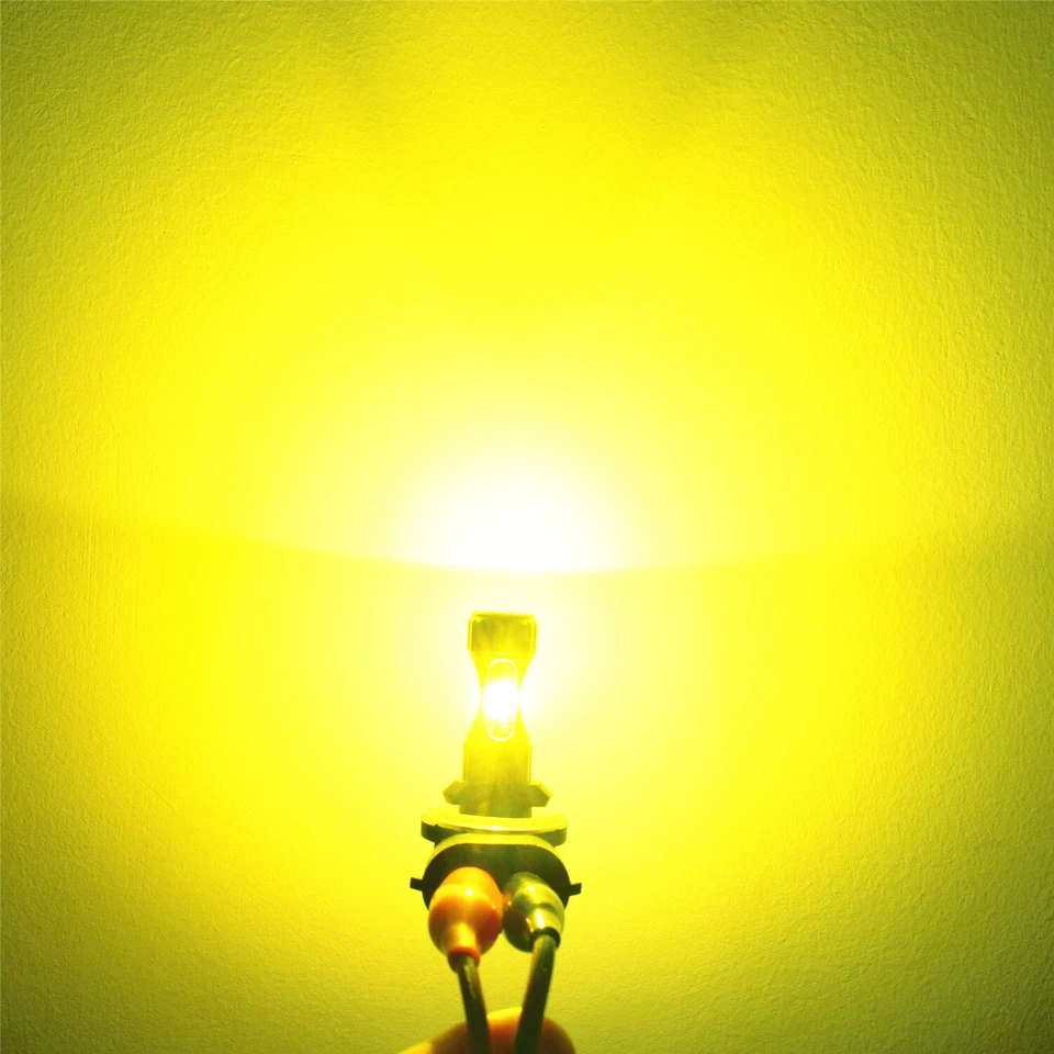 LED Yellow Headlight Bulbs for E-Z-GO Golf Cart TXT, RXV, Medalist,Workhorse MPT - Image 4 of 4