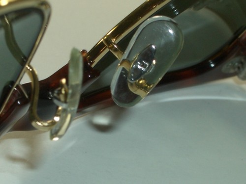 1980's 54MM VINTAGE B&L RAY-BAN W1273 TORT G15 CRYSTAL WAYFARERS MAX SUNGLASSES - Picture 9 of 10