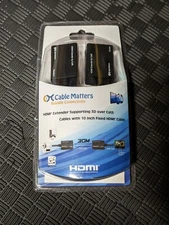 Cable Matters HDMI Extender Over CAT6 30 Meters 1080p Fixed 10" Cable