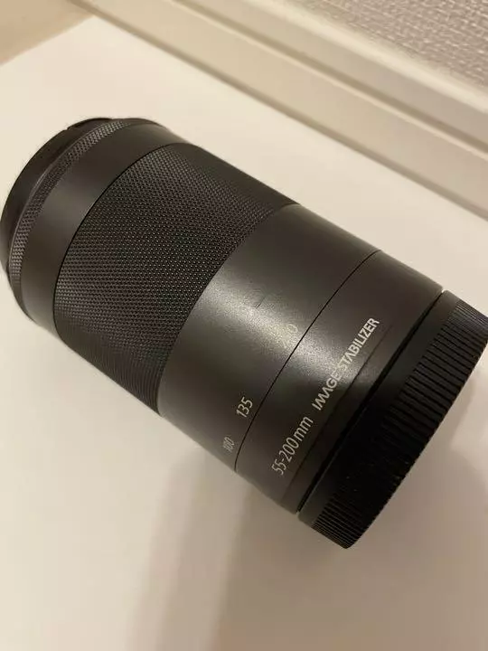 Canon Zoom Lens EF-M55-200mm F4.5-6.3 IS STM Black Mirrorless Only