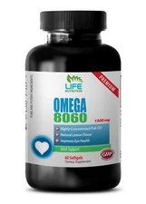 essential fatty acids - Omega 8060 1500mg 1 Bottle - increase bone density