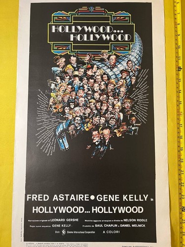 1976 THAT'S ENTERTEINMENT: PART 2 - Astaire - Kelly - Orig. Italian Poster T3-25