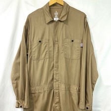LAPCO FR Flame Resistant Tan Long Sleeve Full Length Coveralls Mens XL REG Cat 2