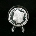 1880 CC Morgan Silver Dollar 1 OZ .999 Fine Silver IN CAPSULE #7357 Read