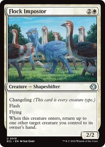 Flock Impostor #16 Lorwyn Eclipsed Uncommon