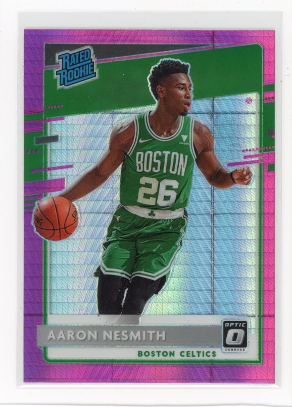 2020-21 Donruss Optic #164 Aaron Nesmith Hyper Pink