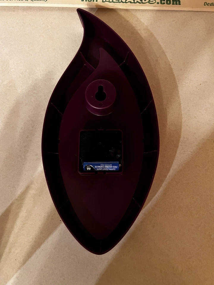 Reloj de pared farmacéutico publicitario Levitra Pfizer. Batería de plástico funciona. Foto 2 de 4