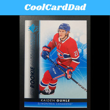 KAIDEN GUHLE 2022-23 SP ROOKIE Authentics Blue #111 RC Montreal Canadiens