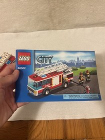 LEGO  Town: City: Fire: Set 60002 FIRE TRUCK 2013 INCOMPLETE FREE SHIP