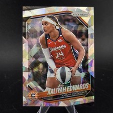 2025 Panini Prizm WNBA - Aaliyah Edwards #94 Ice Prizm