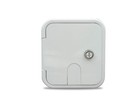 American Motorhome RV 5th Wheel Locking City Water Hatch White BGE12-P-A