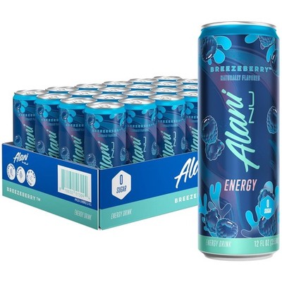 Alani Breezeberry Energy Boost - B Vitamins - 24 Pack