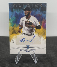 Panini 2022 Chronicles Origins Signatures Bryan De La Cruz RC Auto /5 #OS-23