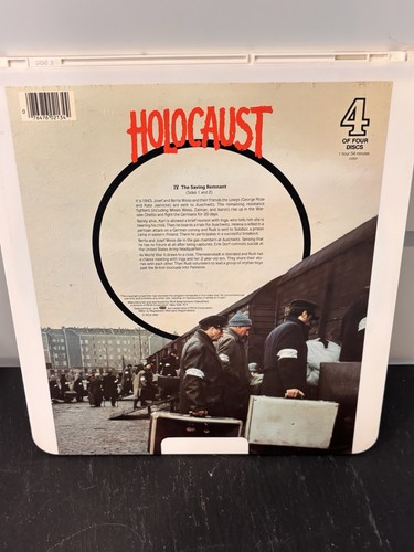 Holocaust 4 Disc Set RCA SelectaVision CED Capacitance Electronic Video Disc - Imagen 13 de 24