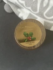 New Pure Radiance CRACKLING Yankee Candle 7 Oz HOLLY RED Jar Retired HTF 198g