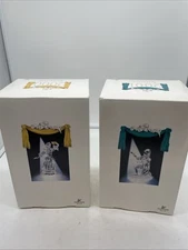 Swarovski SCS Masquerade Set Of 2 Columbine & Harlequin 2000 - 2001 Austria