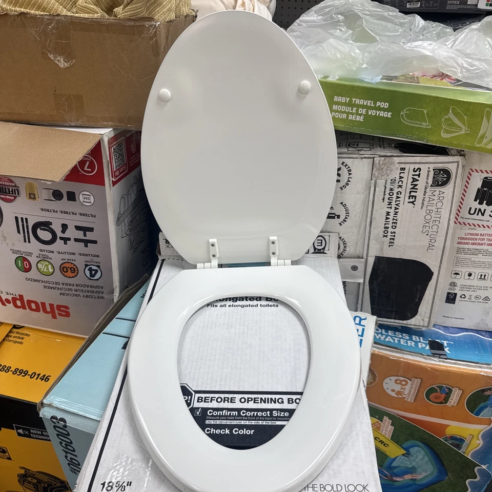 Asiento de inodoro Ridgewood Eb Kohler sin tornillos** Foto 3 de 4