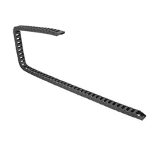 Drag Chain Cable Carrier Open Type with End Connectors R18 10X20mm 1 Meter