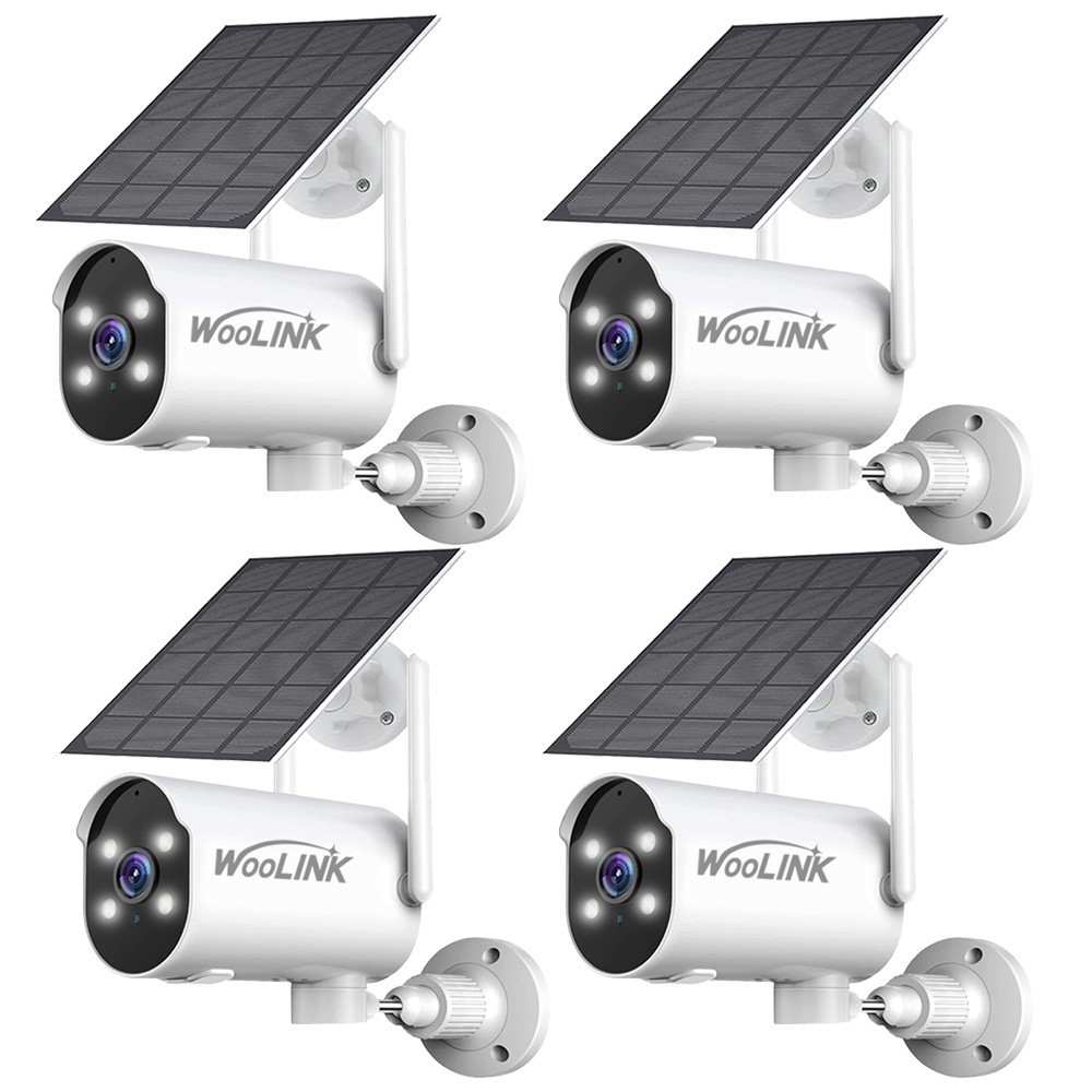 WL Wireless Security Camera System 1080P Solar Battery Camera Night Vision Audio