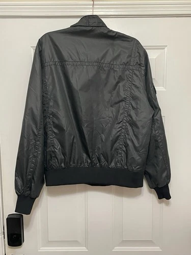 Vtg Pontiac Trans Am Jacket Mens L Sportsmaster Black Nylon Screaming Chicken image 2