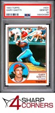 1983 TOPPS #431 GARY GAETTI RC TWINS PSA 10