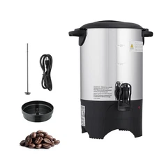 Uimoso 30-Cup Commercial Coffee Dispenser, 4.5L Stainless Steel Interior