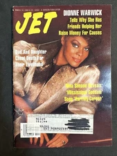 Mar. 24, 1986 JET Magazine - Vtg. Back Issue - Dionne Warwick Cover