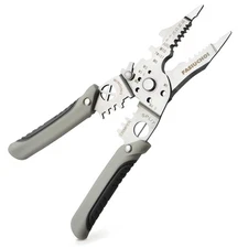 Multi-function Wire Stripper Tool Electrical, 9-in-1 Wire Cutter & Wire Crimp...