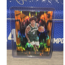 PANINI SELECT MARJON BEAUCHAMP MILWAUKEE BUCKS ROOKIE PRIZM CARD #75