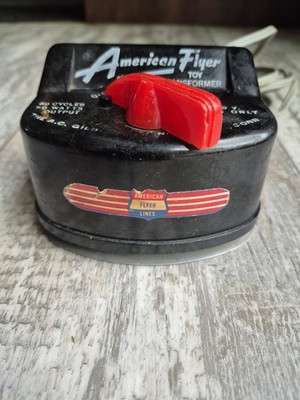 Vtg American Flyer No 1 1/2 Toy Transformer 60 Watt Train Power Supply Tested