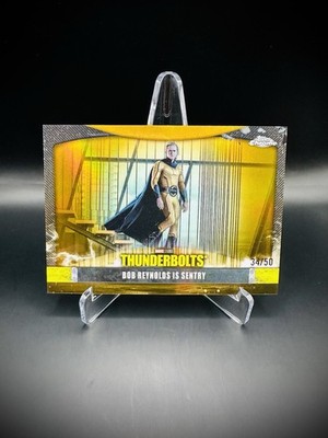 Bob Reynolds Is Sentry - Topps Marvel Studios Chrome - Thunderbolts Insert /50