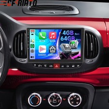 Autoradio 4G+64GB Android 15 per Fiat 500L 2012-2017 Carplay GPS NAVI BT WIFI FM