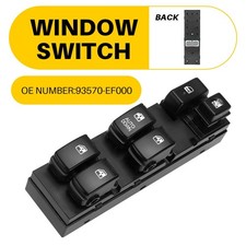 For Kia Sportage 2005-2008 2009 Power Window Master Control Switch Driver Left For Kia Sportage 2005-2008 2009 Power Window Master Control Switch Driver Left