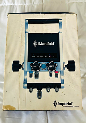 Imperial iManifold 900-M Digital Wireless HVAC/R 2-Valve Manifold Micron