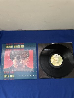 RONNIE MONTROSE Open Fire Vinyl Record, US 1978 Jacksonville Press, Warner, VG+