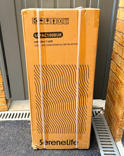 SereneLife SLPAC190UK 9000 BTU Portable Air Conditioner - Brand New & Sealed