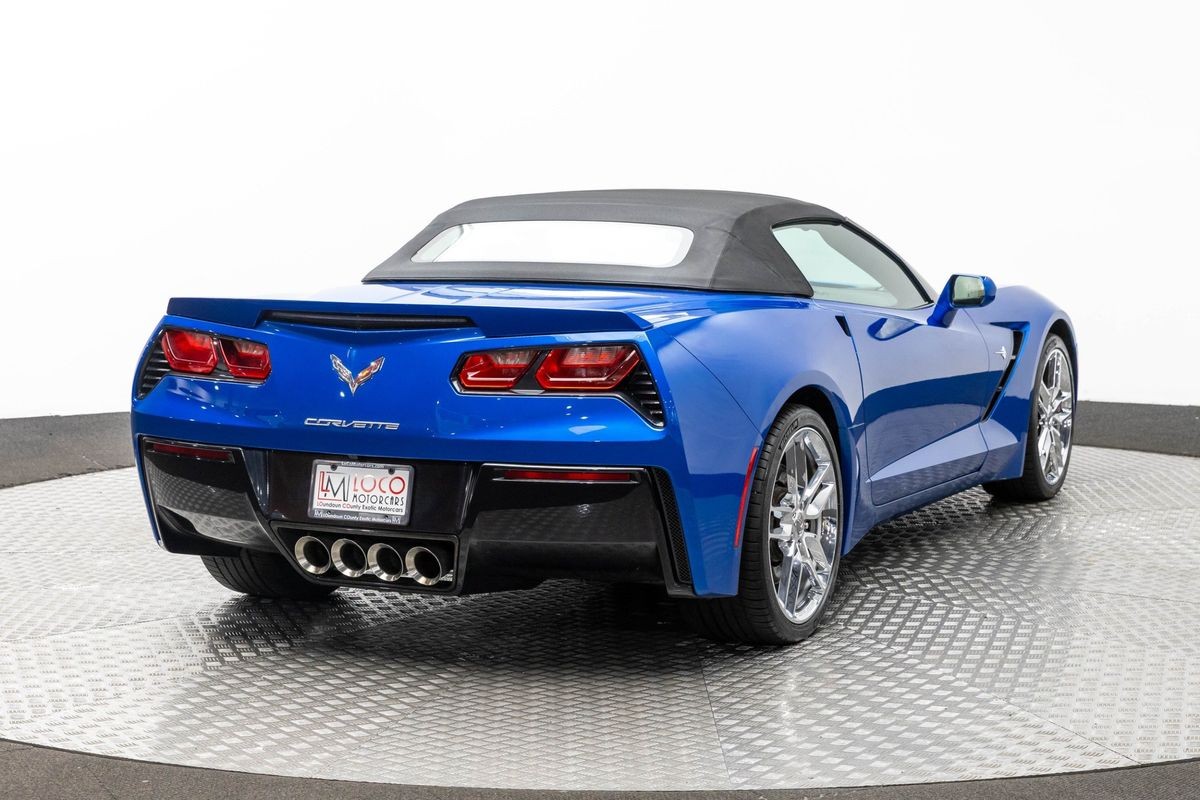 2014 Blue Chevrolet Corvette   | C7 Corvette Photo 10