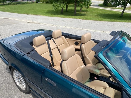 BMW E36 Cabrio Innenausstattung Leder Beige
