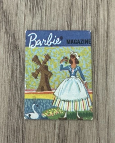 Vintage Skipper Cardboard Dream Room Barbie In Holland Magazine 1964