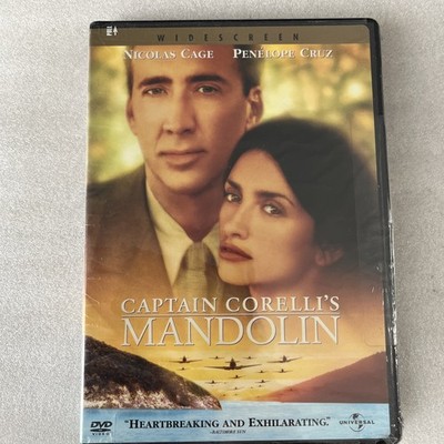 Captain Corelli's Mandolin (DVD, Widescreen) NEW SEALED w Fraying