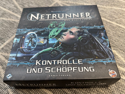 Android Netrunner Kartenspiel LCG Kontrolle und Schöpfung, Erweiterung