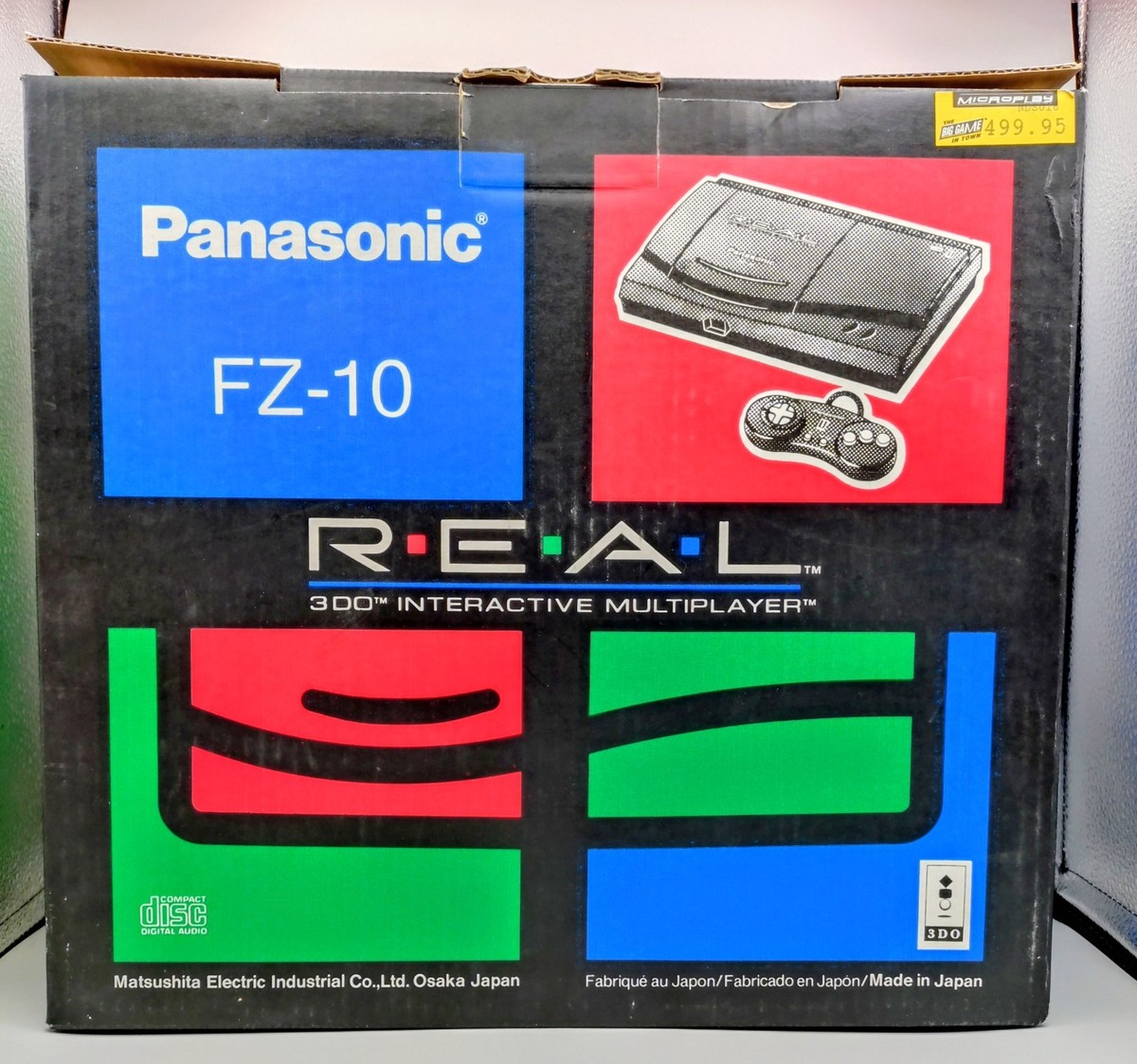 Panasonic 3DO FZ-10 R.E.A.L. Console boxed Very Clean Box | eBay