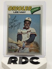1977 Topps Lee May #380 2026 Topps Heritage 50th Anniversary