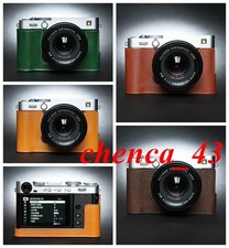 Half Case Genuine Leather Camera Cover for Fujifilm XE5 X-E5 TP Handmade Insert