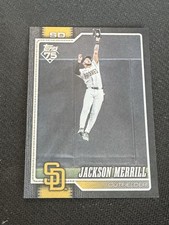 2026 Topps Series 1 Jackson Merrill Black Sand Glitter /10 SSP
