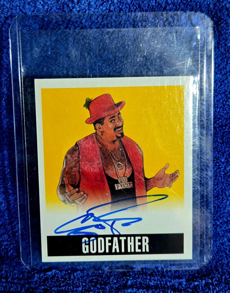 Leaf Originals WWE Yellow The Godfather 2014 foto alternativa 12 de 25 automático Foto 2 de 3