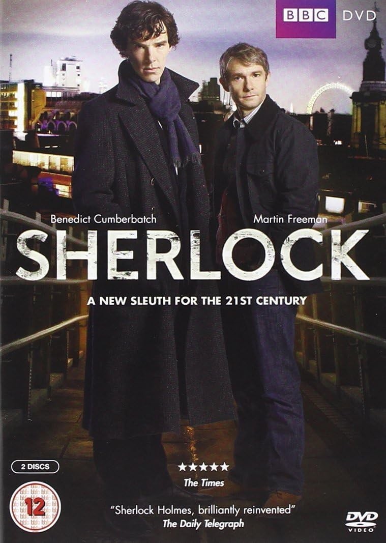 Sherlock Series 1 Benedict Cumberbatch, Sherlock Holmes (BBC) - NEW Region 2 DVD
