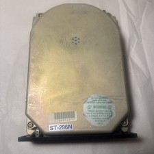 Vintage Seagate ST296N 85mb 3600 RPM 5.25" SCSI SE Internal Hard Drive. Used.